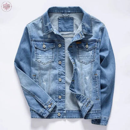 Denim Jacket Men's Jacket - Lamiiche