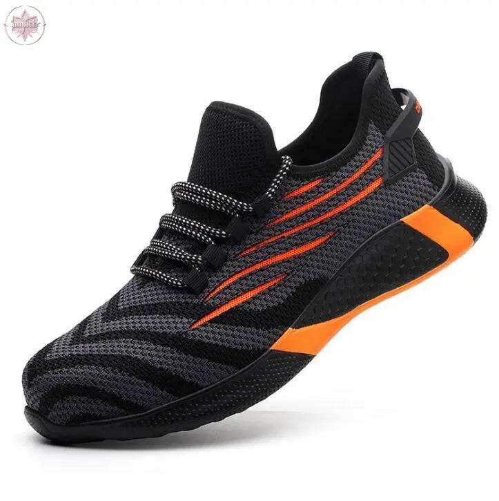 Unisex Safety Shoes Women Steel Toe Shoes Men Work Sneakers Safety Shoes Men Lightweight Work Boots Indestructible Work Shoes 48 - Lamiiche