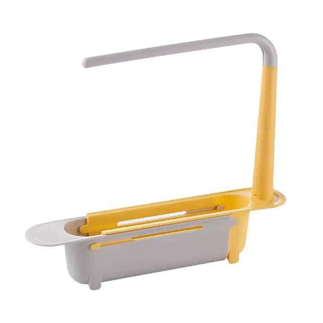 Telescopic Sink Organizer Rack Basket - Lamiiche