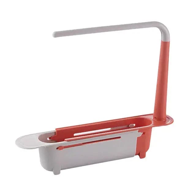 Telescopic Sink Organizer Rack Basket - Lamiiche