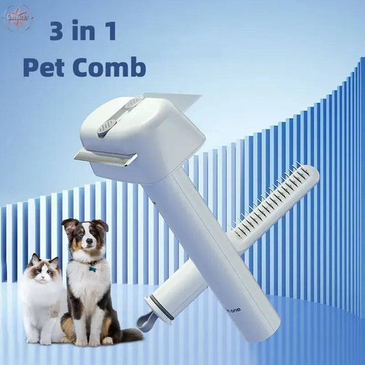 3in1 Pets Hair Unknotting Comb Hair Device Cat Pet Products - Lamiiche