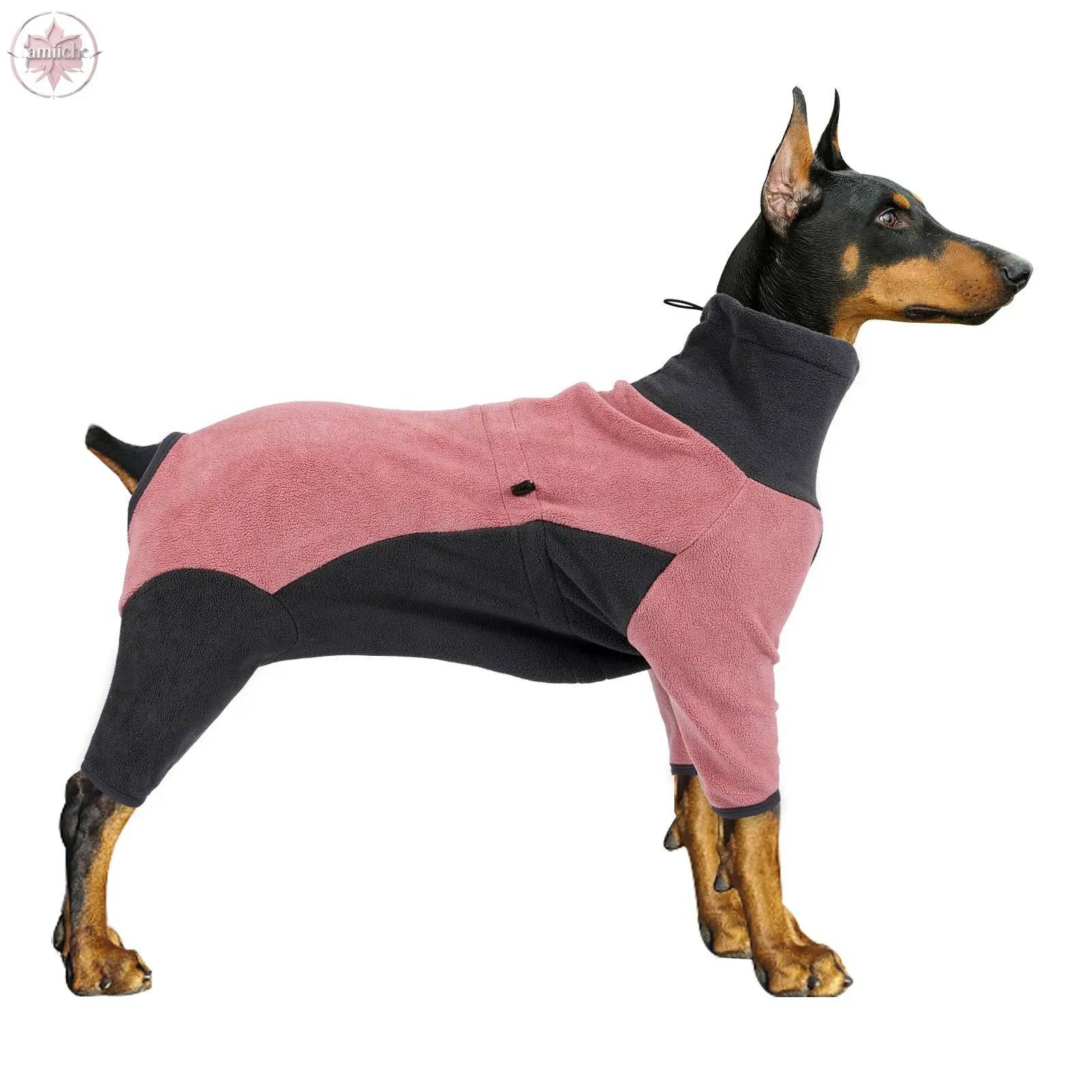 Dog Clothes Four-legged Cotton Clothes Dog Winter Clothes Pet Supplies - Lamiiche