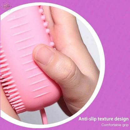 Creative Silicone Bubble Bath Brush Double-Sided Massage Scalp Backrubbing Bath Massage Brush  Skin Clean Shower Brushes - Lamiiche