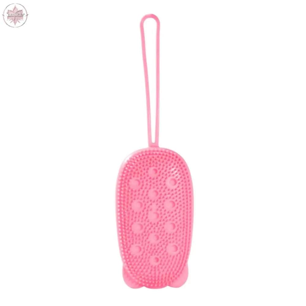 Creative Silicone Bubble Bath Brush Double-Sided Massage Scalp Backrubbing Bath Massage Brush  Skin Clean Shower Brushes - Lamiiche