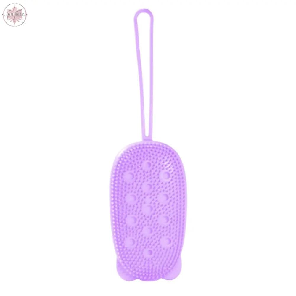 Creative Silicone Bubble Bath Brush Double-Sided Massage Scalp Backrubbing Bath Massage Brush  Skin Clean Shower Brushes - Lamiiche