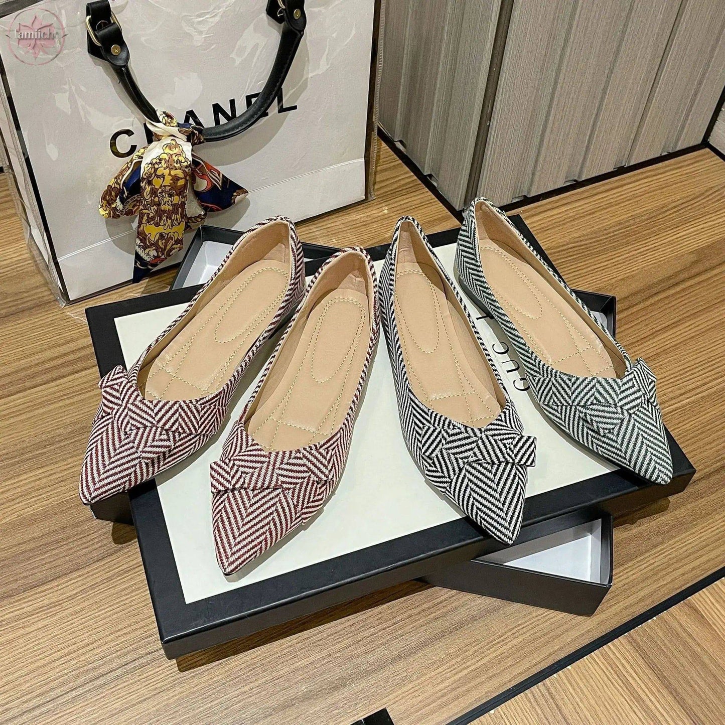 Internet famous single shoes - Lamiiche