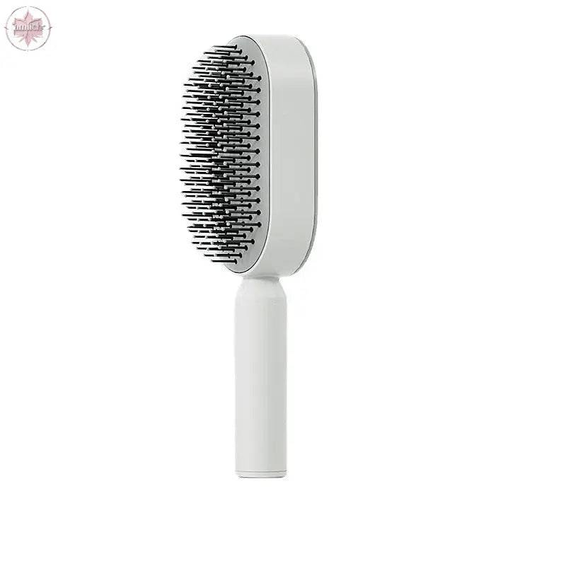 Self Cleaning Anti-Static Hair Brush - Lamiiche