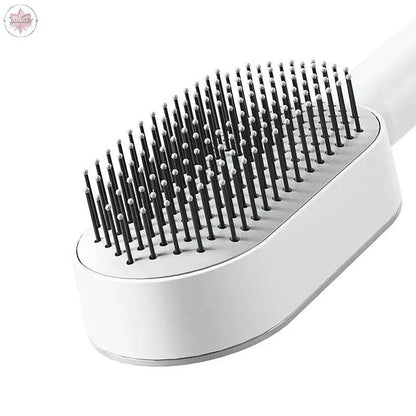 Self Cleaning Anti-Static Hair Brush - Lamiiche