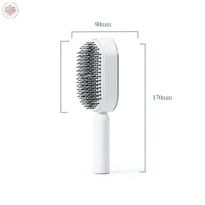 Self Cleaning Anti-Static Hair Brush - Lamiiche