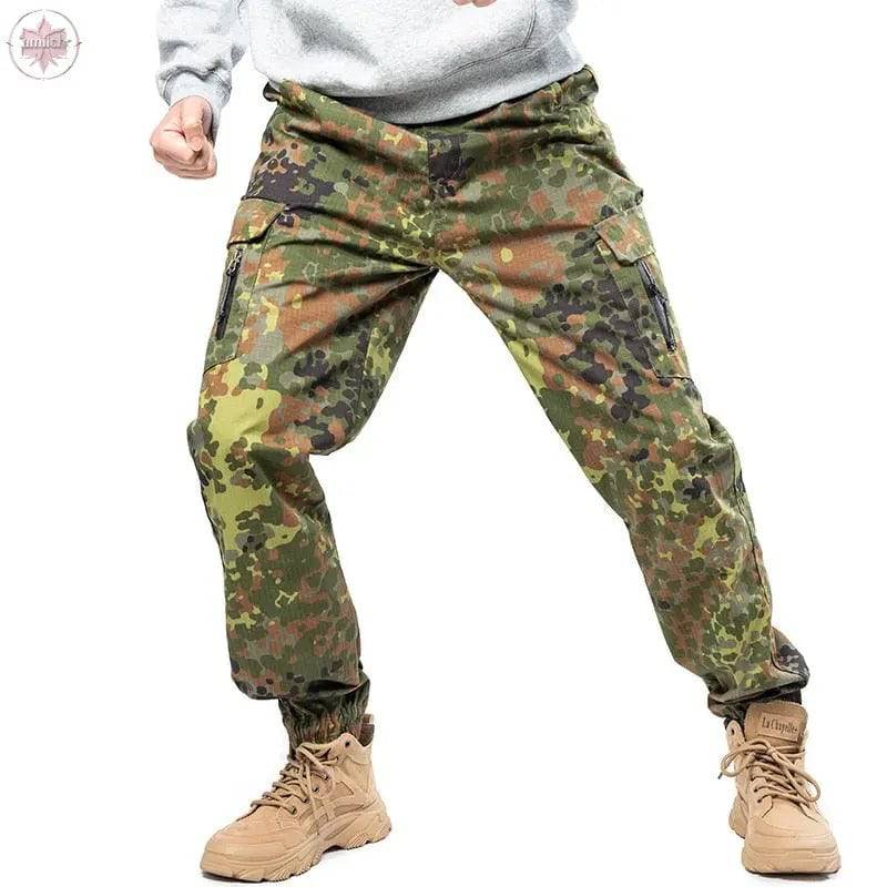 Mege Brand Men Fashion Streetwear Casual Camouflage Jogger Pants Tactical Military Trousers Men Cargo Pants for Droppshipping - Lamiiche