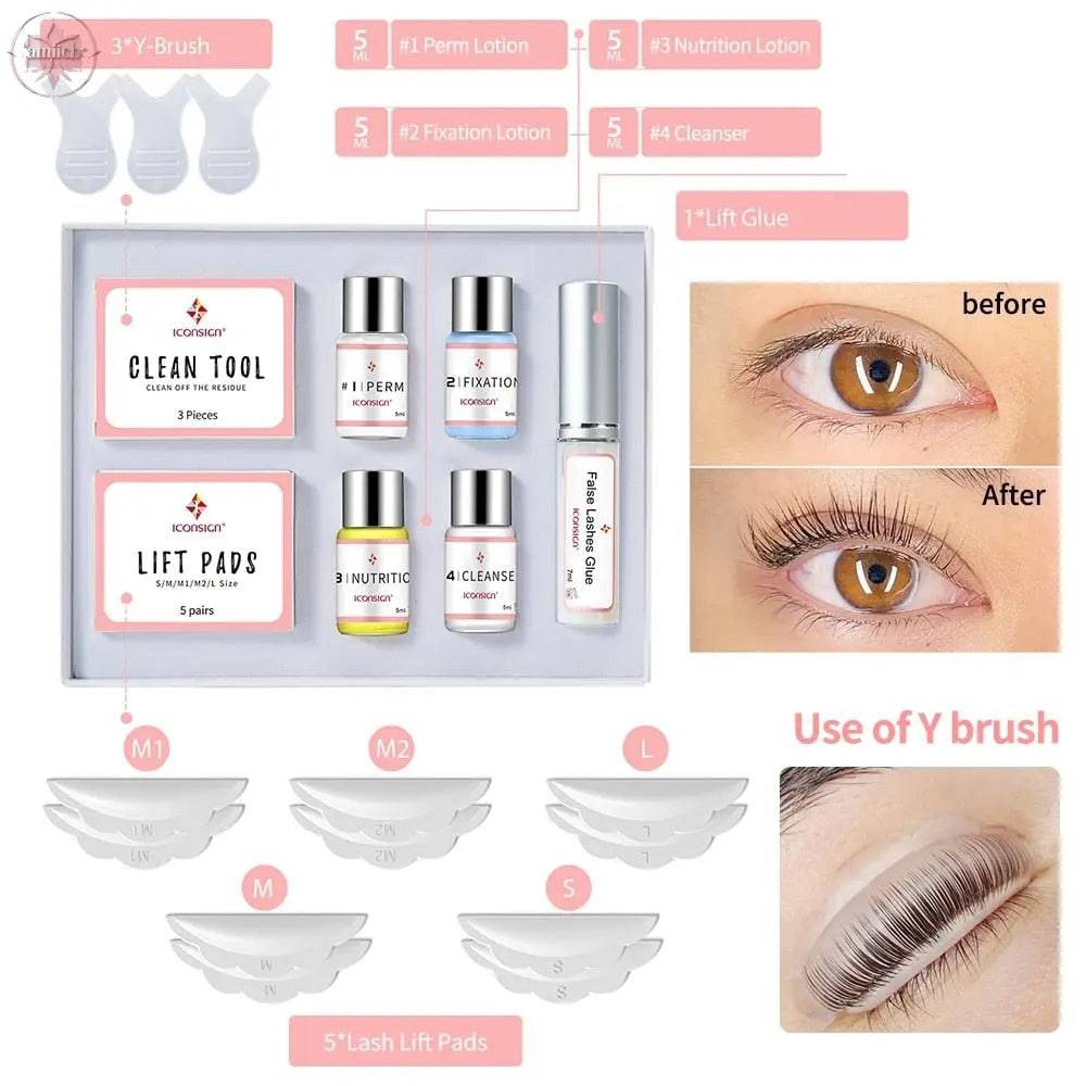 Dropshipping ICONSIGN Lash Lift Kit Lifiting Eyelash - Lamiiche