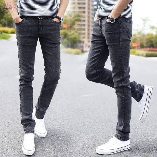 Denim Skinny Jeans Distressed Men Spring Autumn Clothing Good Quality - Lamiiche