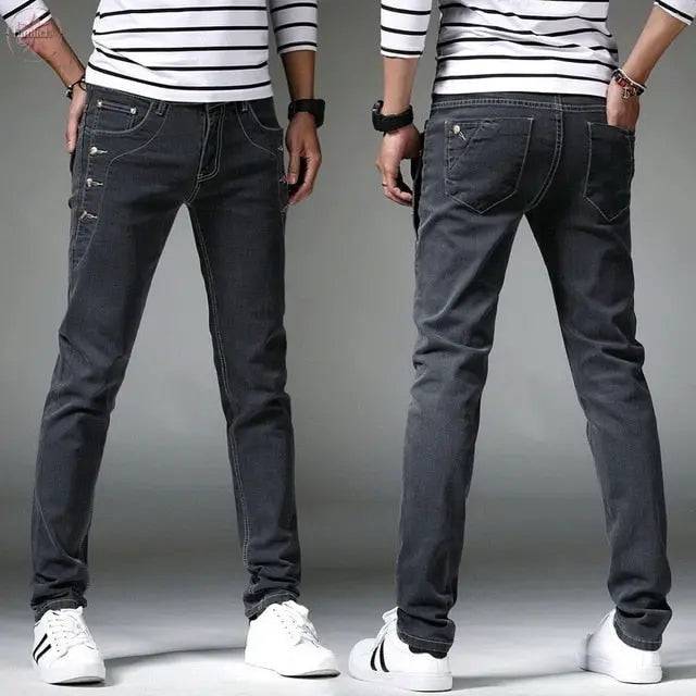 Denim Skinny Jeans Distressed Men Spring Autumn Clothing Good Quality - Lamiiche