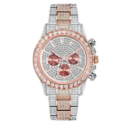 Diamond Calendar Watches - Lamiiche