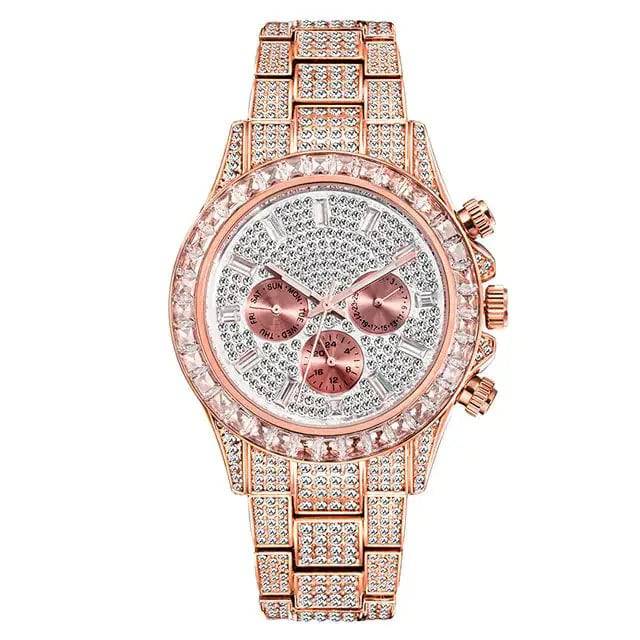 Diamond Calendar Watches - Lamiiche