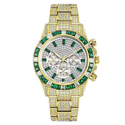 Diamond Calendar Watches - Lamiiche