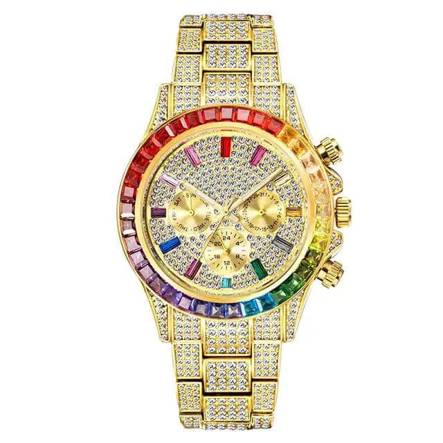 Diamond Calendar Watches - Lamiiche