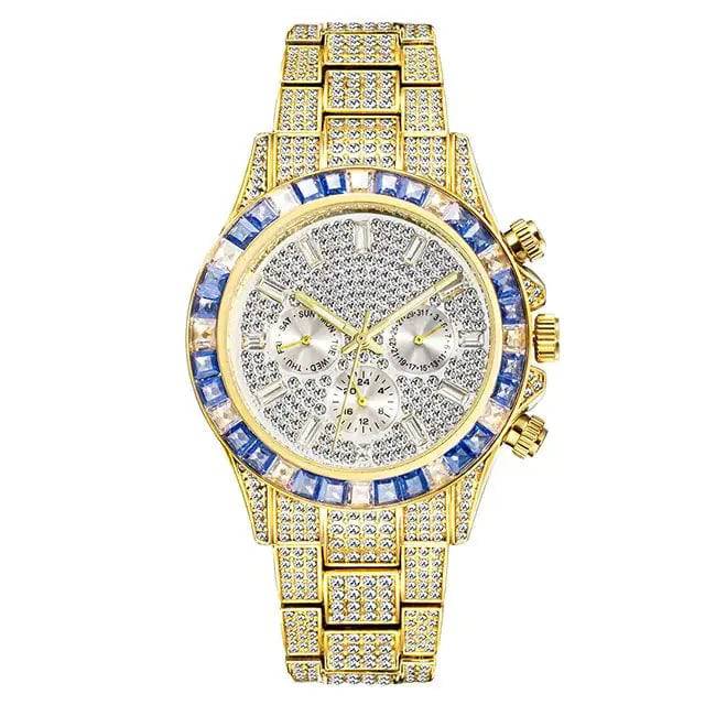 Diamond Calendar Watches - Lamiiche