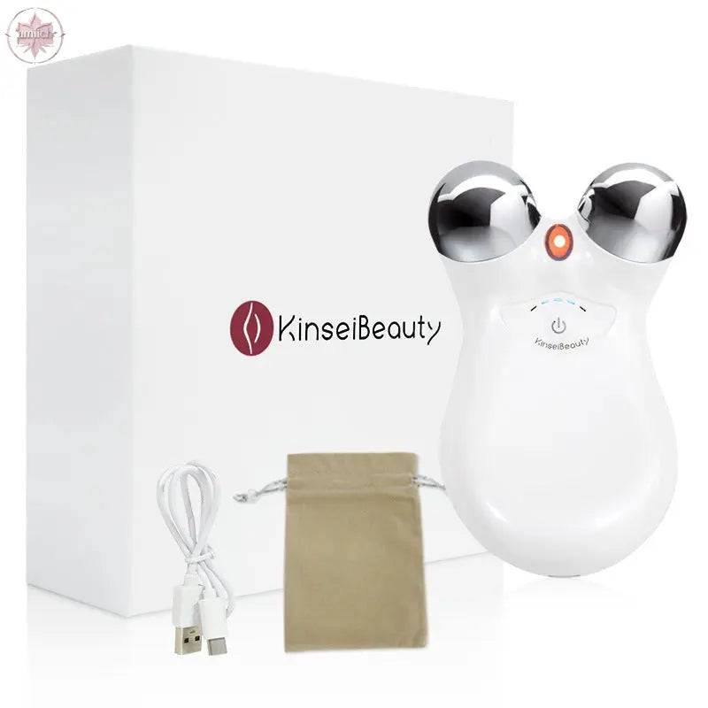 Face Micro Current Household Beauty Instrument Micro Current Second-Generation Beauty Instrument Roller Instrument 3D Lifting And Tightening Facial Beauty Instrument - Lamiiche