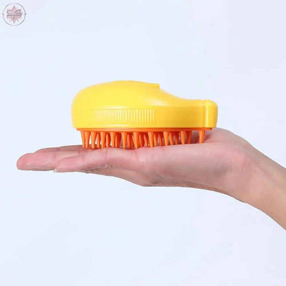 Grooming Brush for Pets Multifunctional Pet Grooming Tool Banana Shape Steamy Cat Brush for Hair Removal Grooming Pet for Pets - Lamiiche